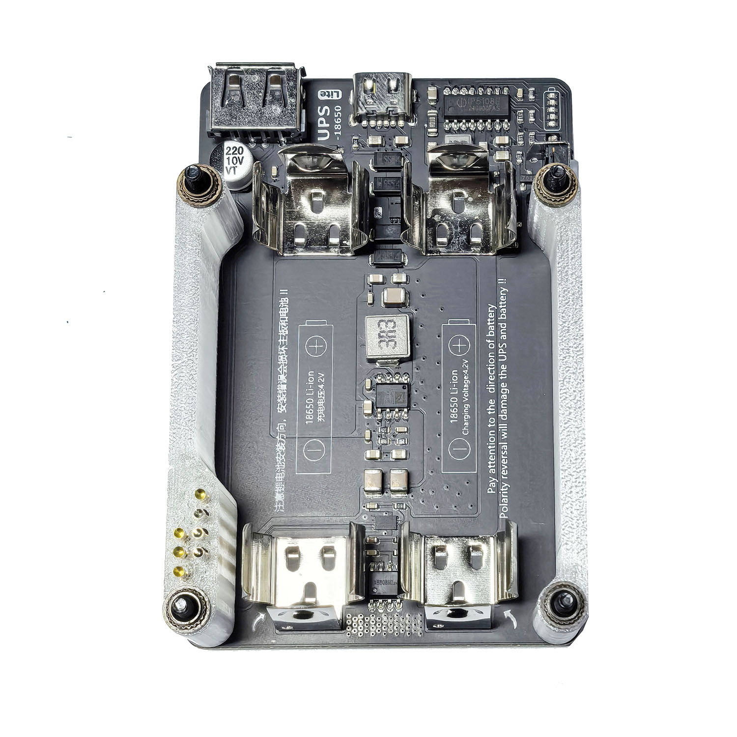Raspberry Pi 4B 3B+ 3B 5V 3A U - Raspberry Pi Uninterrupted Power Supply Ups 18650 评论和价格
