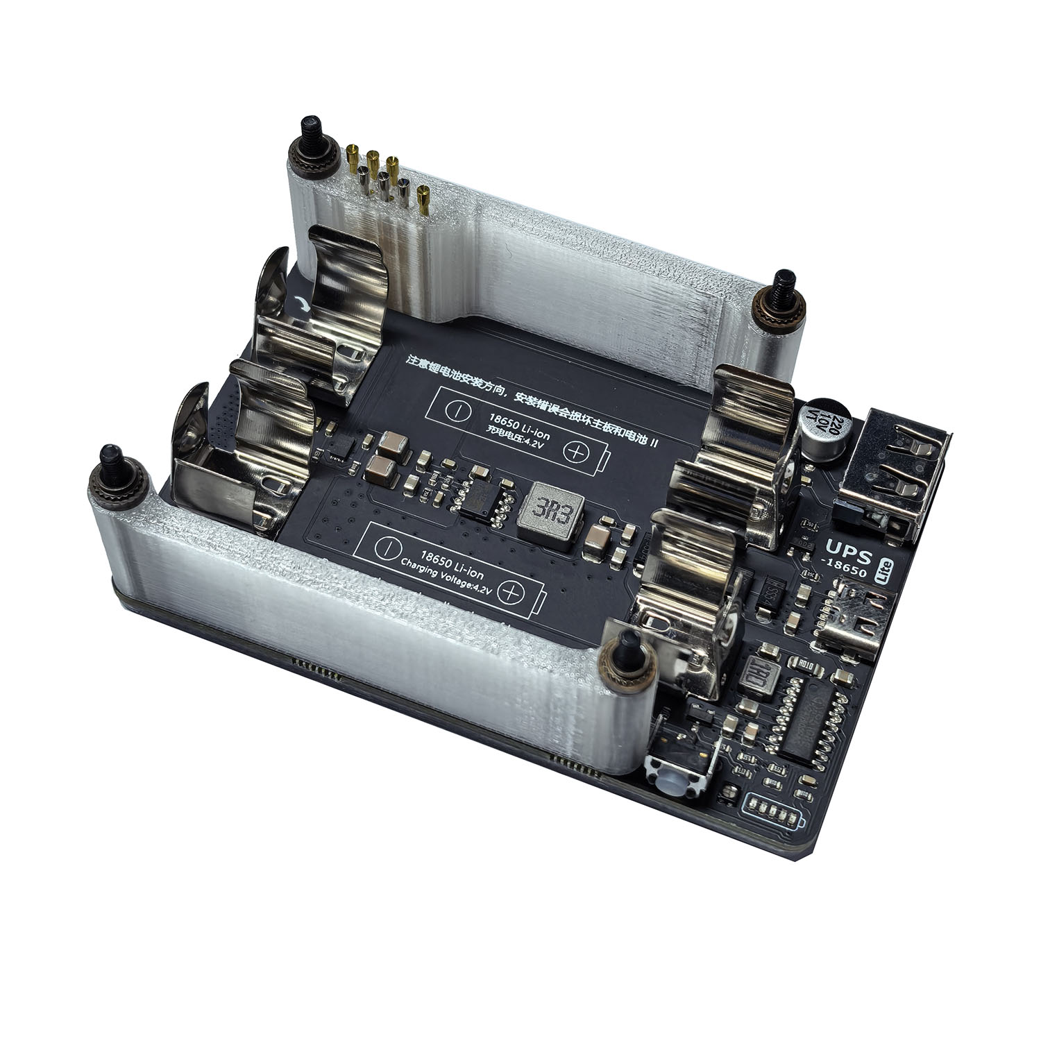 Raspberry Pi 4B 3B+ 3B 5V 3A U - Raspberry Pi Uninterrupted Power Supply Ups 18650 评论和价格