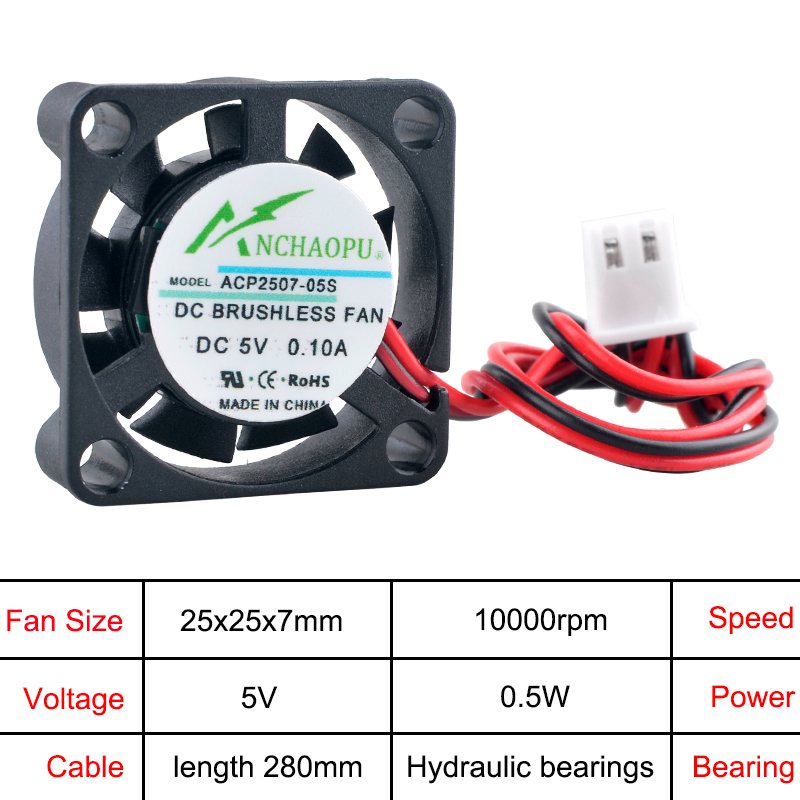 ANCHAOPU 25mm Ultra-Thin Cooli - Raspberry Pi Water Cooling Kit 评论和价格