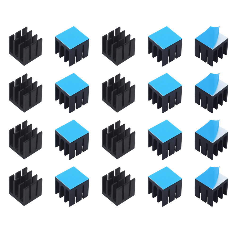12x12x12mm 50pcs Aluminum Heat - Raspberry Pi Water Cooling Kit 评论和价格