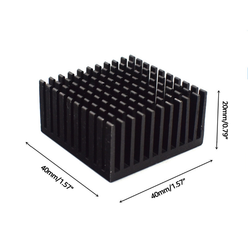 4Pcs Heatsink 40x40x20mm Alumi - Raspberry Pi Water Cooling Kit 评论和价格