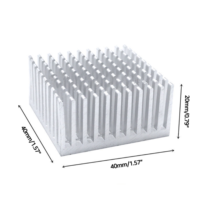 4Pcs Heatsink 40x40x20mm Alumi - Raspberry Pi Water Cooling Kit 评论和价格